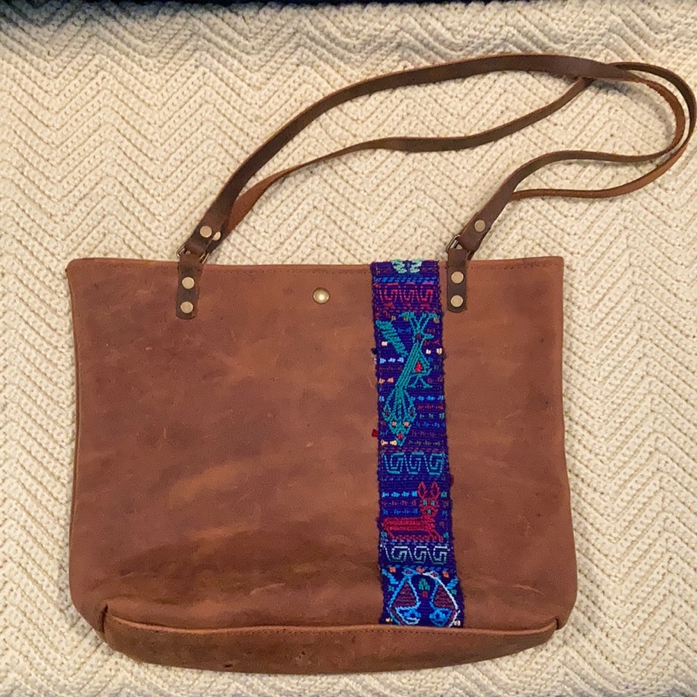 Hand Crafted Leather Purse/Bag